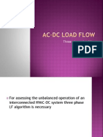 Ac DC Load Flow 3phase