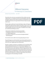 Parallel Lives, Different Outcomes: A Twin Study of Academic Productivity in U.S. School Districts