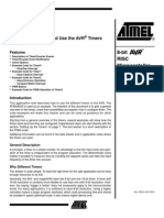 Setup and Use The AVR® Timers