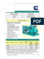 Cummins C394KVA