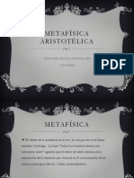 Metafísica Aristotélica