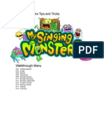 My Singing Monsters Playing Guide