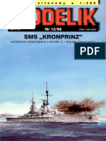 (Modelik 1998 12) - Battleship SMS Kronprinz