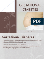 Gestational Diabetes Powerpoint