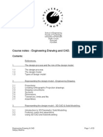 Engineering Drawing and CAD