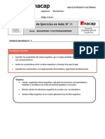 Ejercicios # 11 ELECTROMAGNETISMO