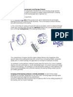 General Bearing Requirements and Design Criteria