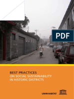 Best Practices On Social Sustainability in Historic Districts