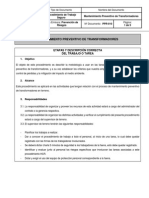 PPR-010 Mntto Preventivo Transf. V01