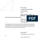 Aclaro Domicilio Procesal Del Demandado-Annie Fiorela Torres Estela 2