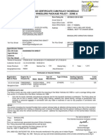 Motorised-Two Wheelers Package Policy - Zone A Motor Insurance Certificate Cum Policy Schedule