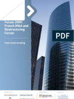 French M&A and Restructuring Forum