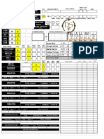 Dark Sun Psionic Character Sheet