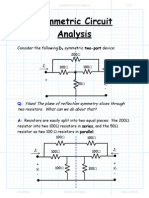 Symmetric Circuit Analysis