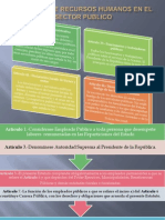 Gerencia de Recursos Humanos en El Sector Publico