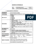 Sesion de Aprendizaje Elena Huancachoque Mamani PDF