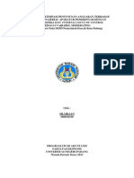 Pengaruh Partisipasi Penyusunan Anggaran Terhadap Kinerja Manajerial Aparatur Pemerintah Dengan Motivasi Kerja Dan Internal Locus of Control Sebagai Variabel Moderating