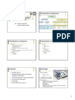 Classification of Polymers: 02 - Plastic Materials Mould Design Project