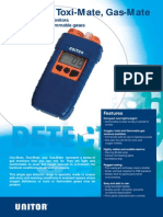 Gas Detection, Oxy, Toxi Mate PDF