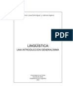 DOMINGUEZ y AGELVIS (2003) - Lingüística, Una Introducción G PDF