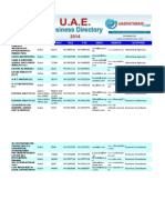 Dubai Business Directory Sample