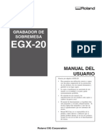 Egx-20 Manual Español