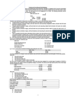 Problems On CVP Analysis