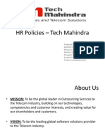 HR Policies - Tech Mahindra