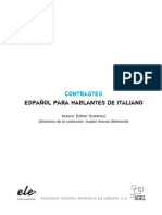 Español para Hablantes de Italiano