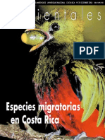 Revista Ambientales - Especies Migratorias en Costa Rica