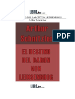 SCHNITZLER ARTHUR - El Destino Del Baron Von Leisenbohg