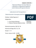 FQ I Practica N - 6 Determinacion Crioscopica Del Peso Molecular