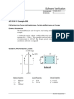 Software Verification: ACI 318-11 Example 002