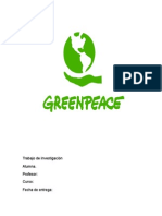 Trabajo Sobre Greenpeace (Como Ong)