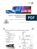 Lesson 1 - Introduc/on To Power Systems For Electrical Transporta/on