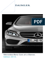 Mercedes Benz Cars at A Glance Edition 2014