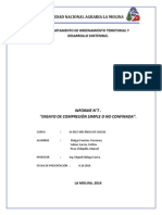 INFORME 7 Suelos COMPRESIÓN NO CONFINADA