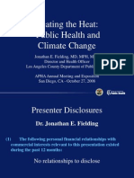 Public Health and ClimateChange