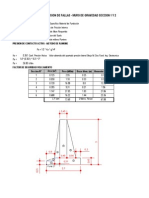 Hoja de Calculo para Diseño y Verificacion Muros de Gravedad