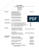 Ped 401 - Resume