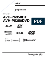 MANUAL PIONNER (Avh-P6350bt - Avh-P5350dvd) - Por