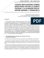 Explicacion de Convenio España y Venezuela en Materia de ISLR y Patrimonio