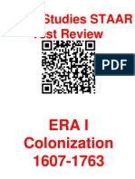 Staar Review Colonization and Revolution