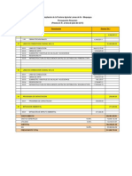 Presupuesto Matriz Etapa 1