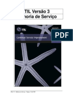 Livro ITIL Melhoria Continuada de Serviço