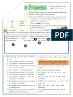 Excercises - Reflexive Pronouns