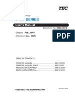 TEC B-470 Maintenance Manual