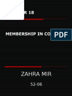 Membership in Company