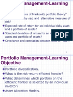 Portfolio Theory