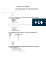 Chapter 4 Elasticity Test and Answer